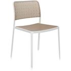 Kartell Audrey Tuoli / Hiekanvärinen - Puutarhatuolit Valkoinen - 05875B4
