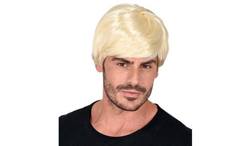 BEIGE MONIHAHMO PERUUKKI laatikossa
