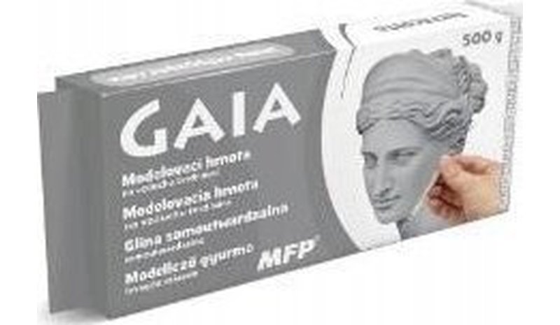 Harmaa itsekovettuva massa 500g Mfp