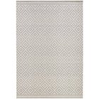 Northrugs matto Meadow Raute Grey Cream, 200x290 cm