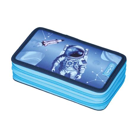 Herlitz Cosmic Explorer tuplakynäkotelo lisävarusteineen