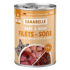 6 x 380 g hanhi & kana Sanabelle All Meat kissanruoka