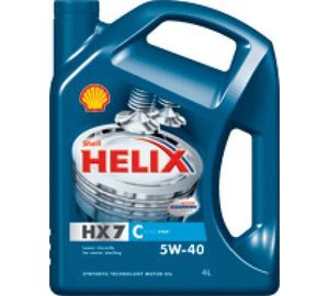 Shell Helix HX7 5W40 moottoriöljy, 4L
