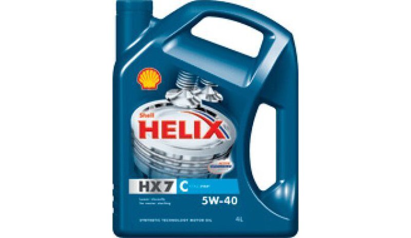 Shell Helix HX7 5W40 moottoriöljy, 4L