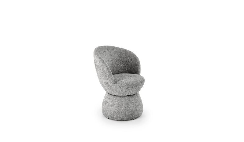 Ruokatuoli Halmar K581, harmaa