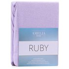 AmeliaHome Ruby -muotoonommeltu lakana, liila - eri kokoja