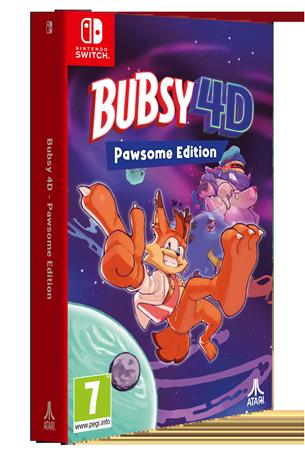 Bubsy 4D - Pawsome Edition, Nintendo Switch -peli