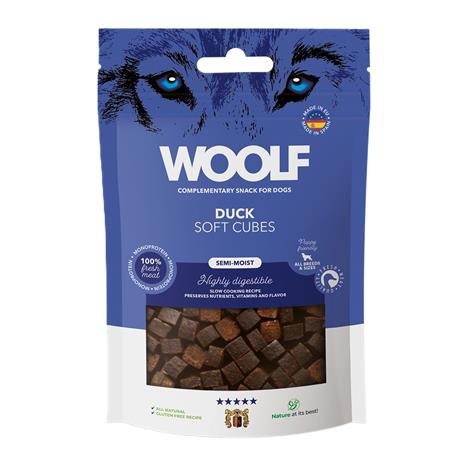 WOOLF Soft Cubes - Duck 100g – kuva 1/4