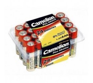 Camelion AAA-alkaliparistot, 24 kpl / pakkaus