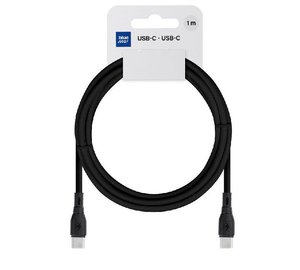Blue Star Usb-c kaapeli 3a 60w, 1m, musta