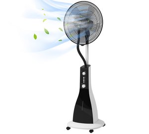 Tuuletin Homcom 90 W musta