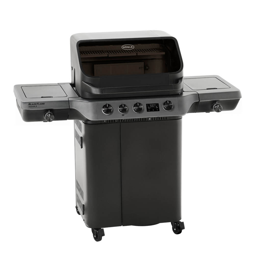Rösle - BlazeFlame Master 3 Kaasugrilli 24100W Musta