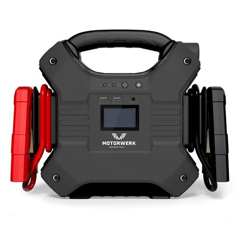 Motorwerk 12/24V 35000 mAh raskaan kaluston apukäynnistin