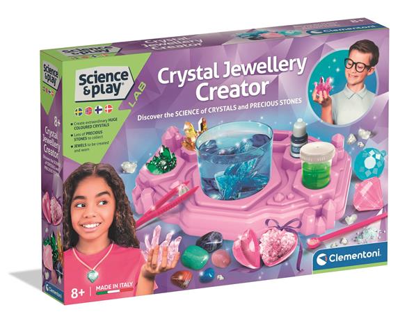 Clementoni Science & Play Kristallisetti