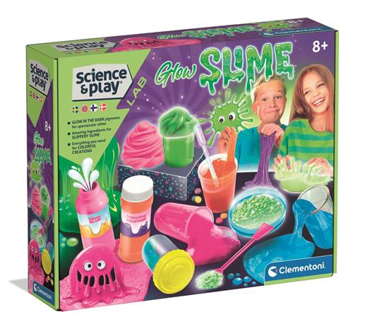 Fluo Slime Set, Clementoni