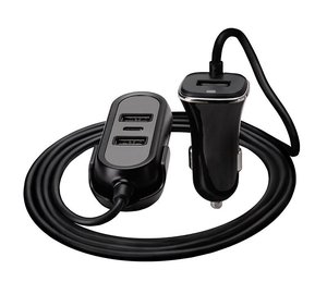 Tracer Multicharger With 3 USB 12-24V, laturi
