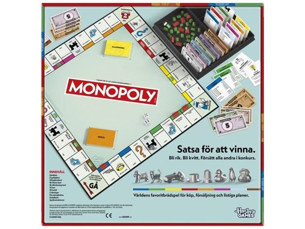 Monopoly: Classic Refresh 2025 (Ruotsi) LAUTA