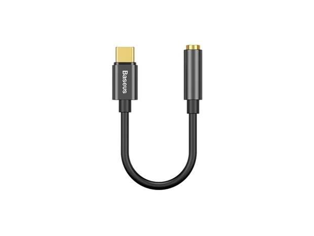 Baseus L54 Audio Adapter USB-C + mini jack 3.5mm (Black)