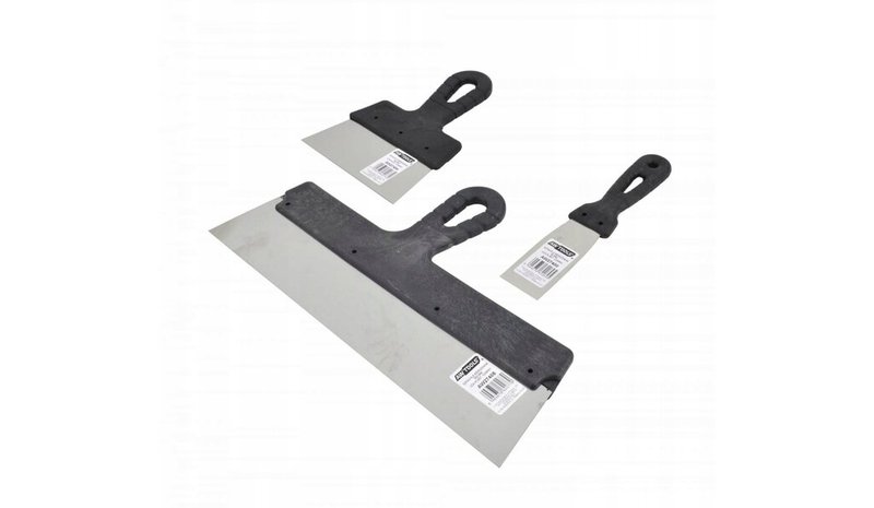 Awtools lastalla ruostumatonta terästä 150mm, muovikahva