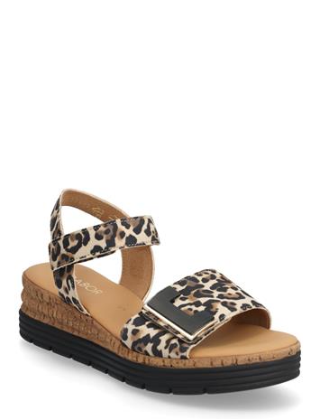 Gabor Wedge Sandal - Gold - 42