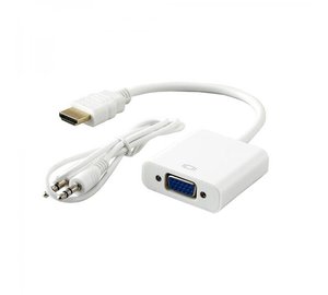 Sbox AD.HDMI-VGA+A, HDMI tyyppi A ->VGA (D-Sub) + 3.5mm