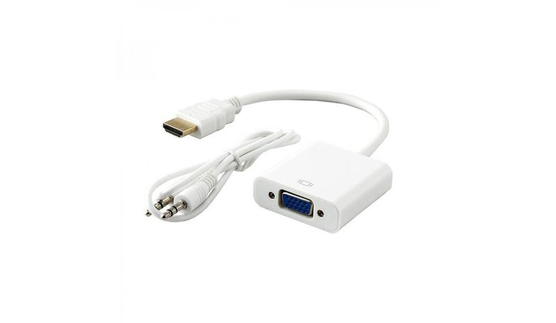 Sbox AD.HDMI-VGA+A, HDMI tyyppi A ->VGA (D-Sub) + 3.5mm