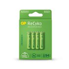 Ladattavat akut GP ReCyko NiMH AAA 650mAh EB4.