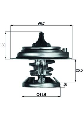 TX 29 85D Termostaatti – kuva 1/1