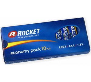 Paristot Rocket Alkaline AAA LR03, 10 kpl