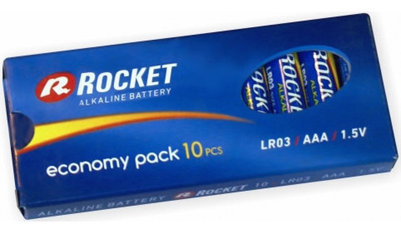 Paristot Rocket Alkaline AAA LR03, 10 kpl