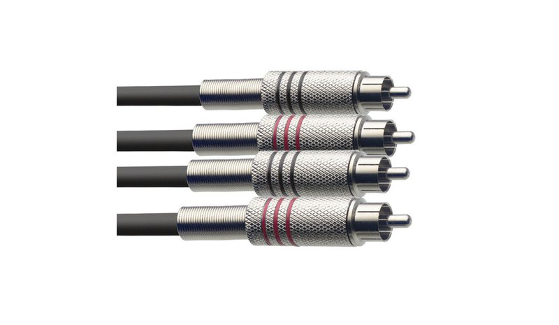 Stagg 2x RCA / m - 2x RCA / m 6m – kuva 1/1