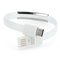Akyga Ak-ad-47 Usb-c - Usb-kaapeli-rannekoru, 23cm – kuva 1