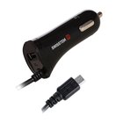 autosovitin swissten 12w, 1 portti, usb-a, microusb kaapeli