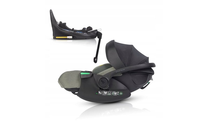 EasyGo Buz XTD Pro i-Size 0–13 kg kääntyvä turvaistuin, Greener