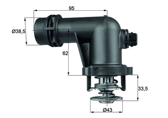 Behr TM 15 105 Termostaatti – kuva 1/1