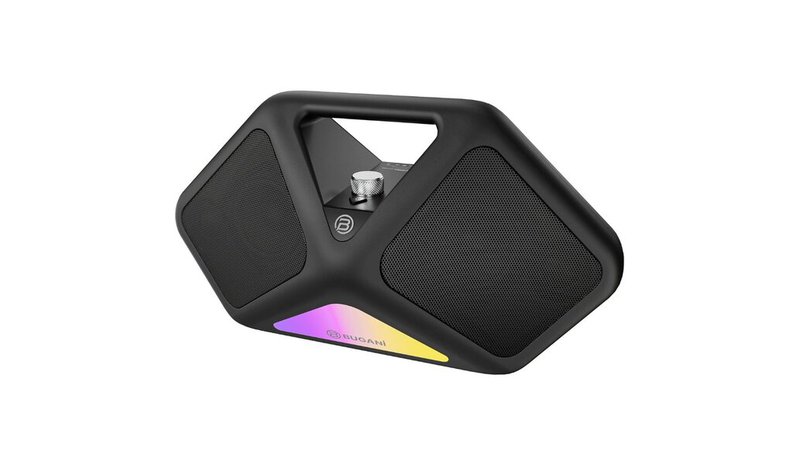 Kannettava Bluetooth-kaiutin Bugani Reform, musta