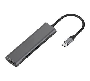 C-tyypin USB-sovitin - 2 x USB 3.0, C-tyypin PD, HDMI.
