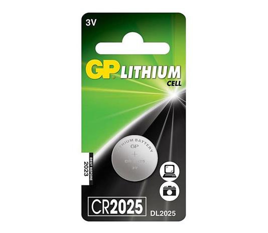 GP-Paristo CR2025 Lithium, 5 kpl