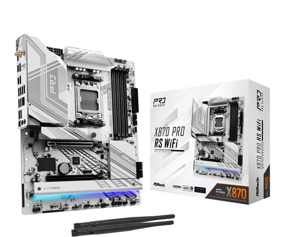 ASRock X870 PRO RS WiFi AM5 ATX -emolevy