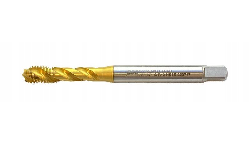 Koneruuvi M8 Hss-e R40 Tin Din 371-c