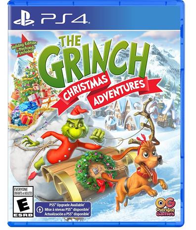 The Grinch: Christmas Adventures, PS4 -peli
