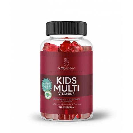 VitaYummy Kids Multivitamins Strawberry 60 kpl – kuva 4/7