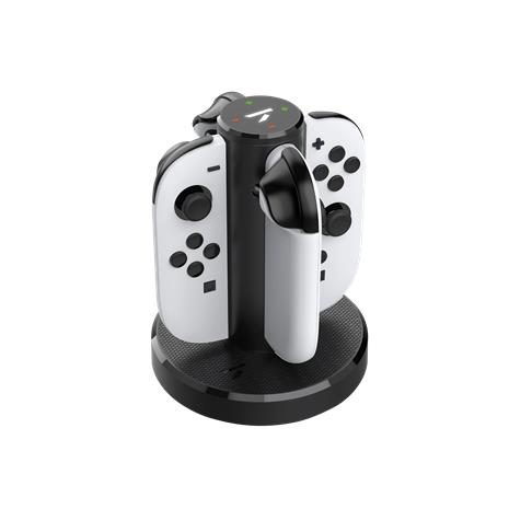 Videopeli Stealth Magnetic Quad laturi Nintendo Switchille