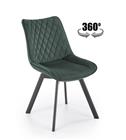 Halmar K520 moderni kangasruokatuoli – harmaa