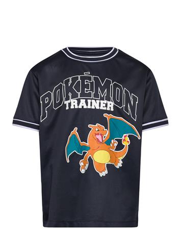 name it Nkmmoris Pokemon Nreg Poly Ss Top Sky - Navy - 146-152