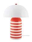Leitmotiv Table Lamp Rayado Retro - Orange - H30CM