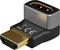 Pro Plus - HDMI - Angled Adapter 90° Vertical - Black – kuva 4