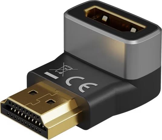 Pro plus - HDMI - Angled Adapter 270° Vertical - Black
