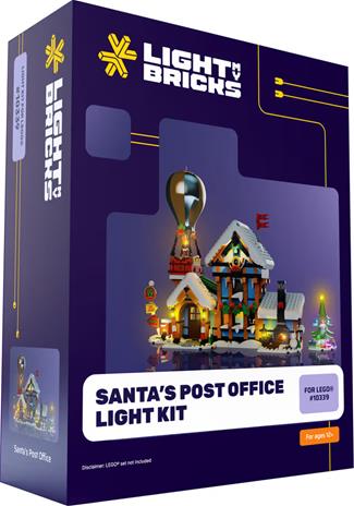Light My Bricksâ„¢ Santa's Post Office valosarja