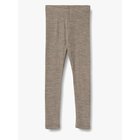 Wheat Agi Leggingsit Merinovilla, Khaki Melange, 98